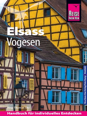 cover image of Reise Know-How Reiseführer Elsass und Vogesen